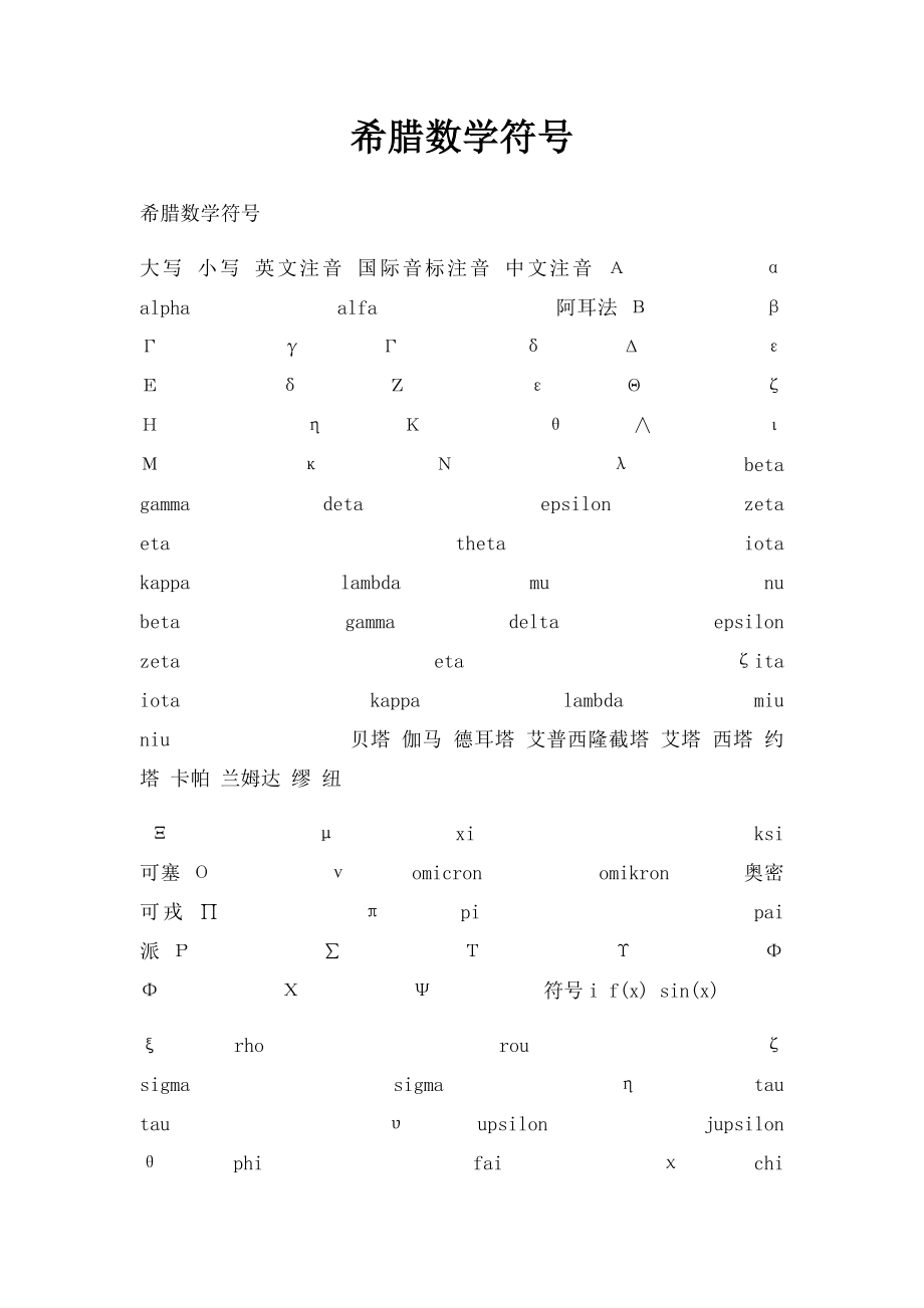 希腊数学符号.docx_第1页