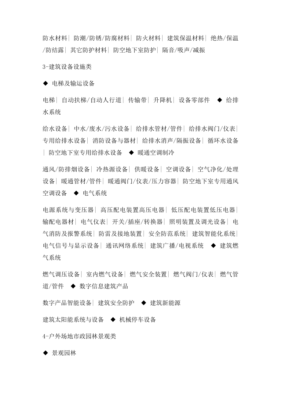 建筑材料分类明细表.docx_第3页