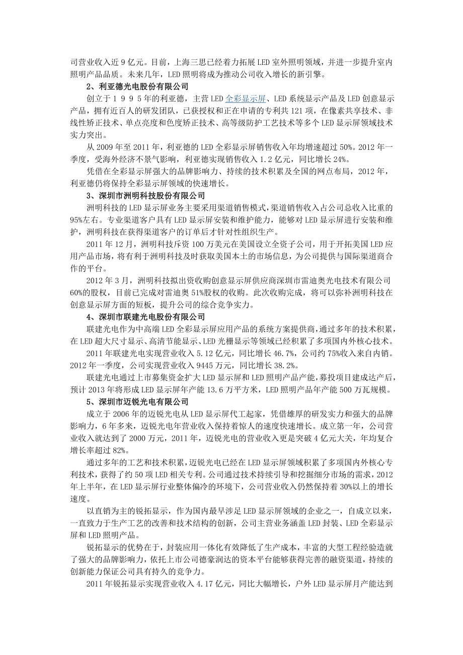 中国最具发展潜力LED显示屏企业10强.doc_第2页