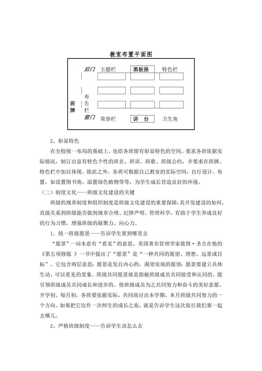 学校班级文化建设实施方案.doc_第2页