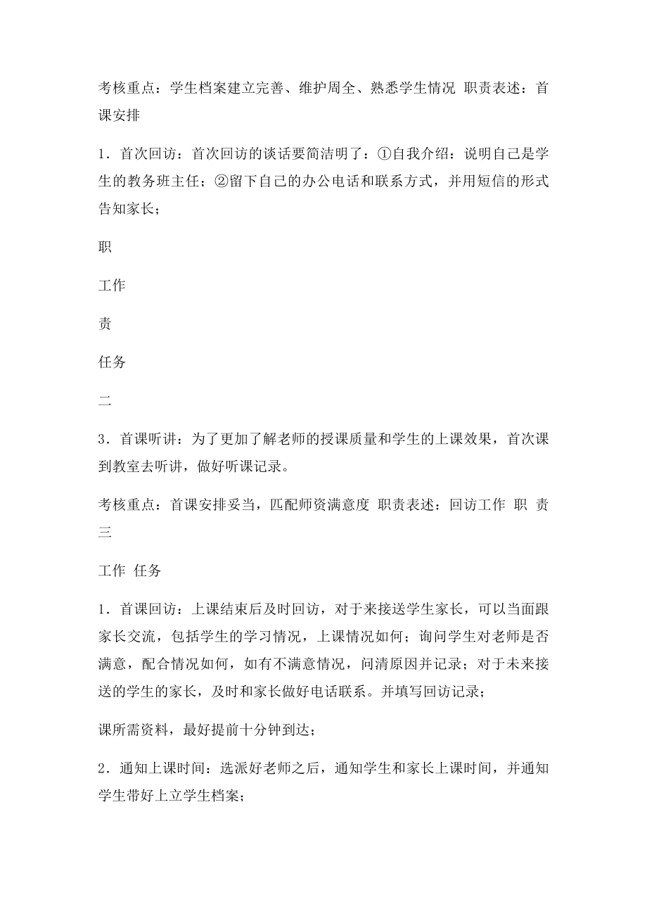 教务班主任职位说明书.docx_第2页