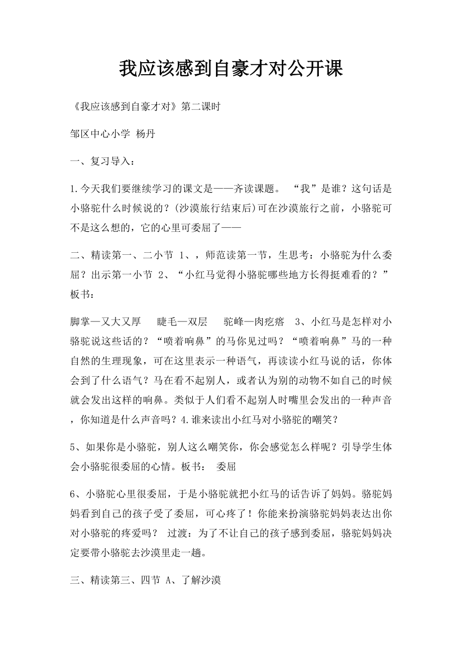 我应该感到自豪才对公开课.docx_第1页