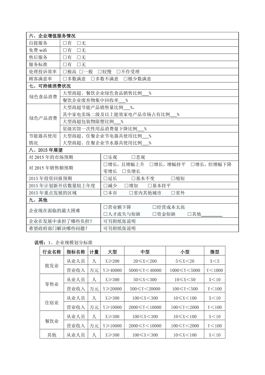 襄阳市连锁经营企业情况调查表.doc_第3页