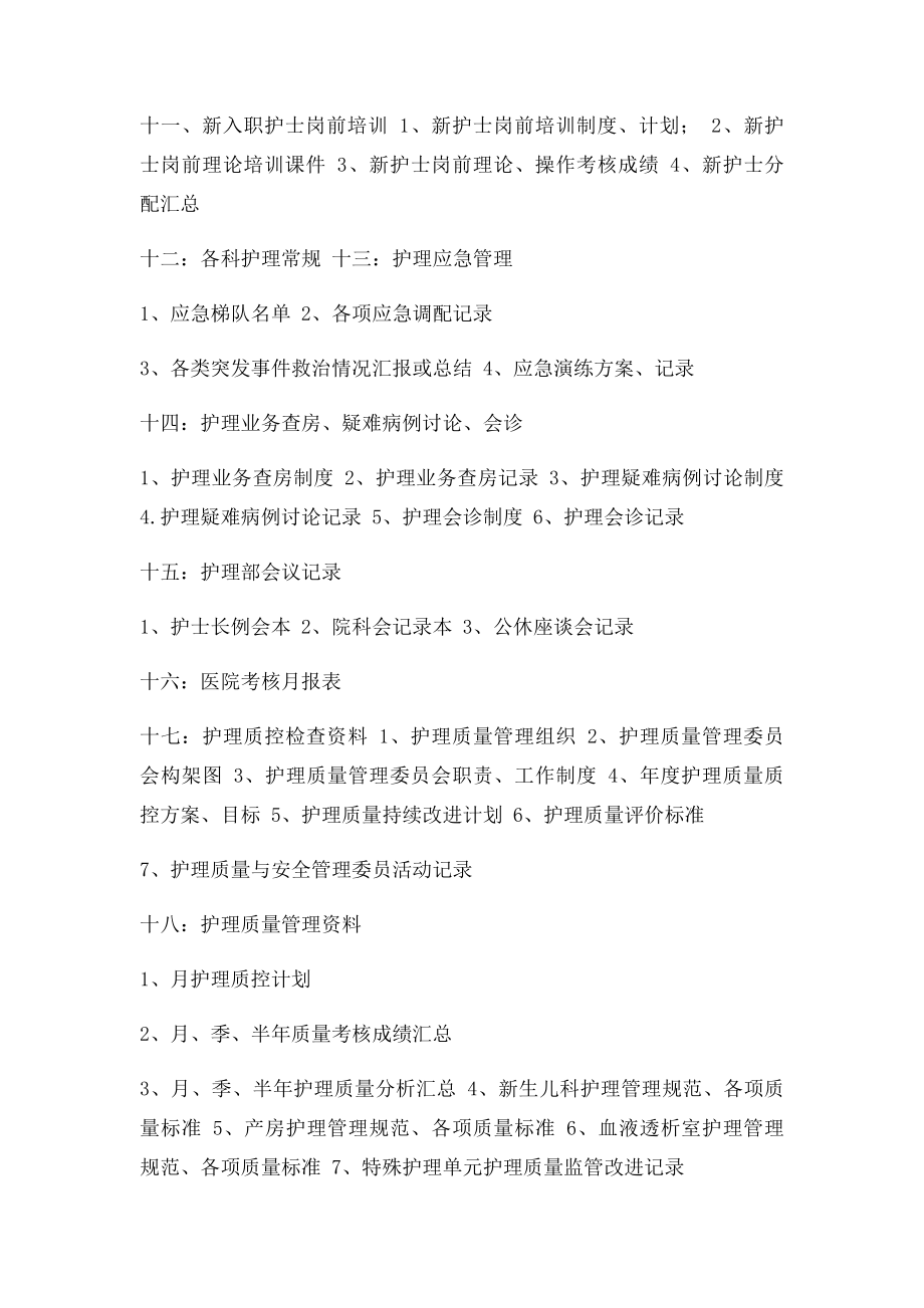 护理部应有的资料盒.docx_第2页