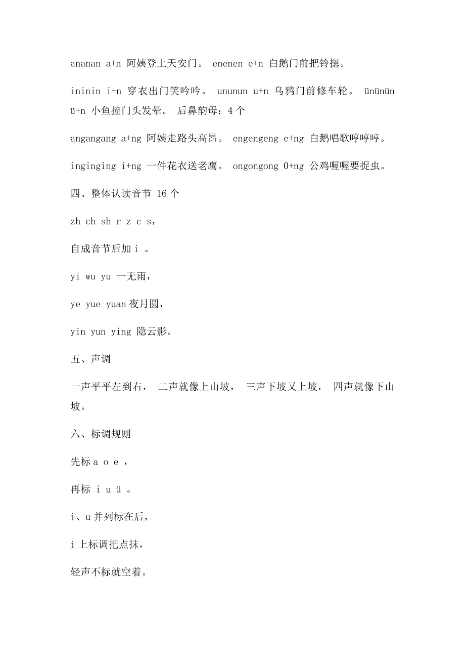 巧记汉语拼音口诀大全(3).docx_第3页