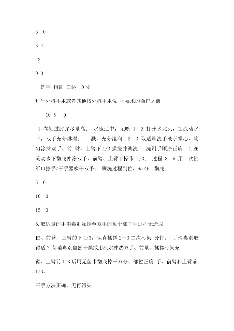 手卫生操作考核评分(4).docx_第2页