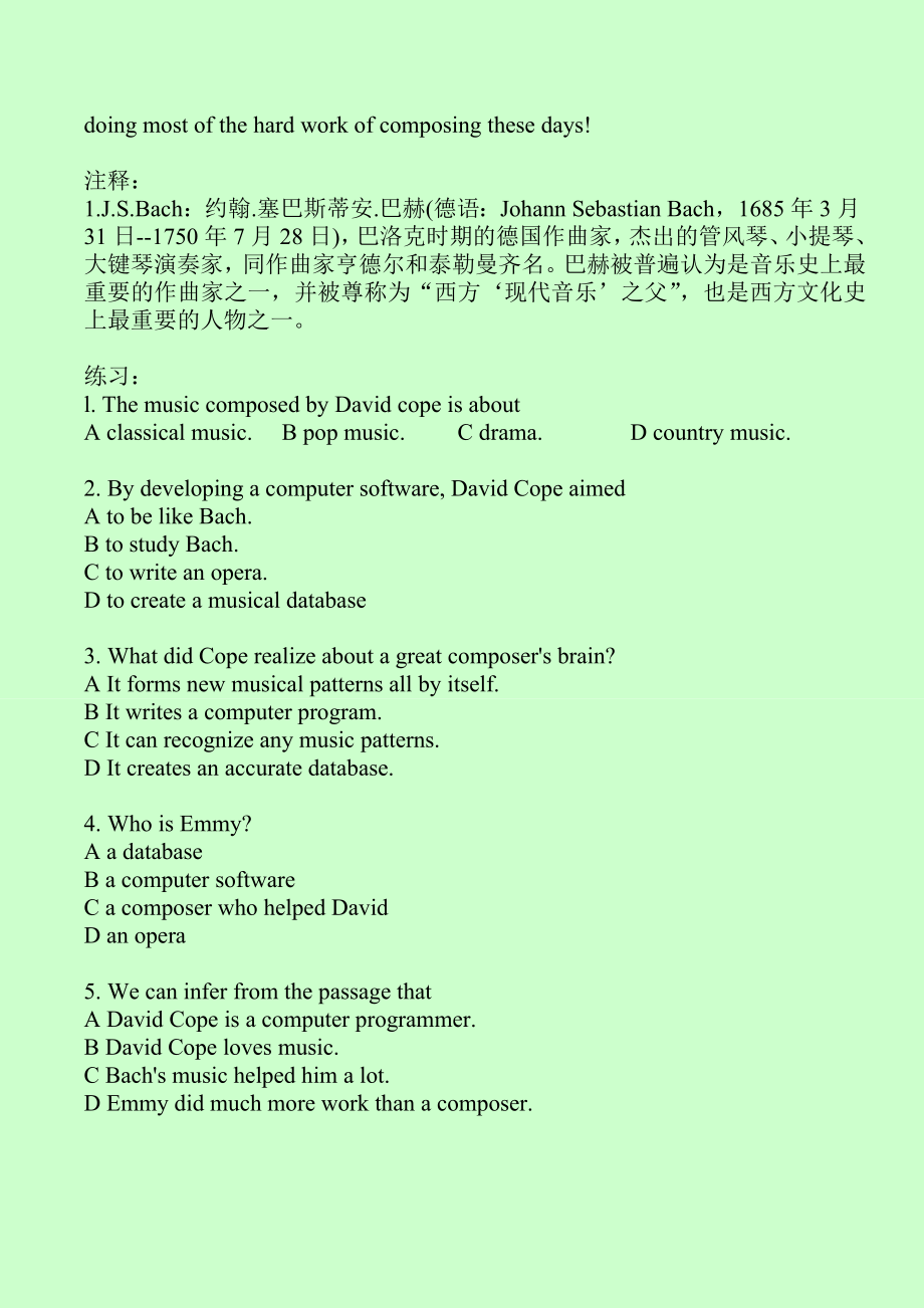 职称英语综合B 阅读理解押题 孙伟老师【占30分必须掌握】.doc_第3页