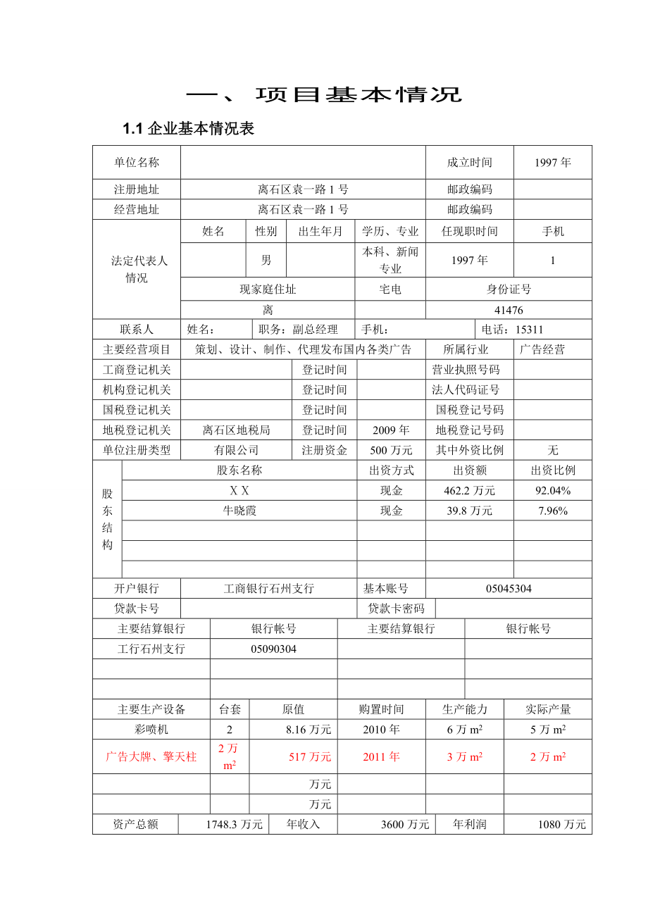 (新)企业担保项目考察报告1.doc_第1页