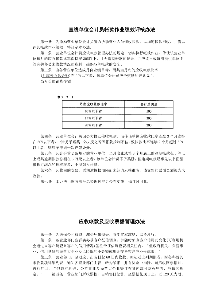 企业账款管理制度汇编.doc_第1页