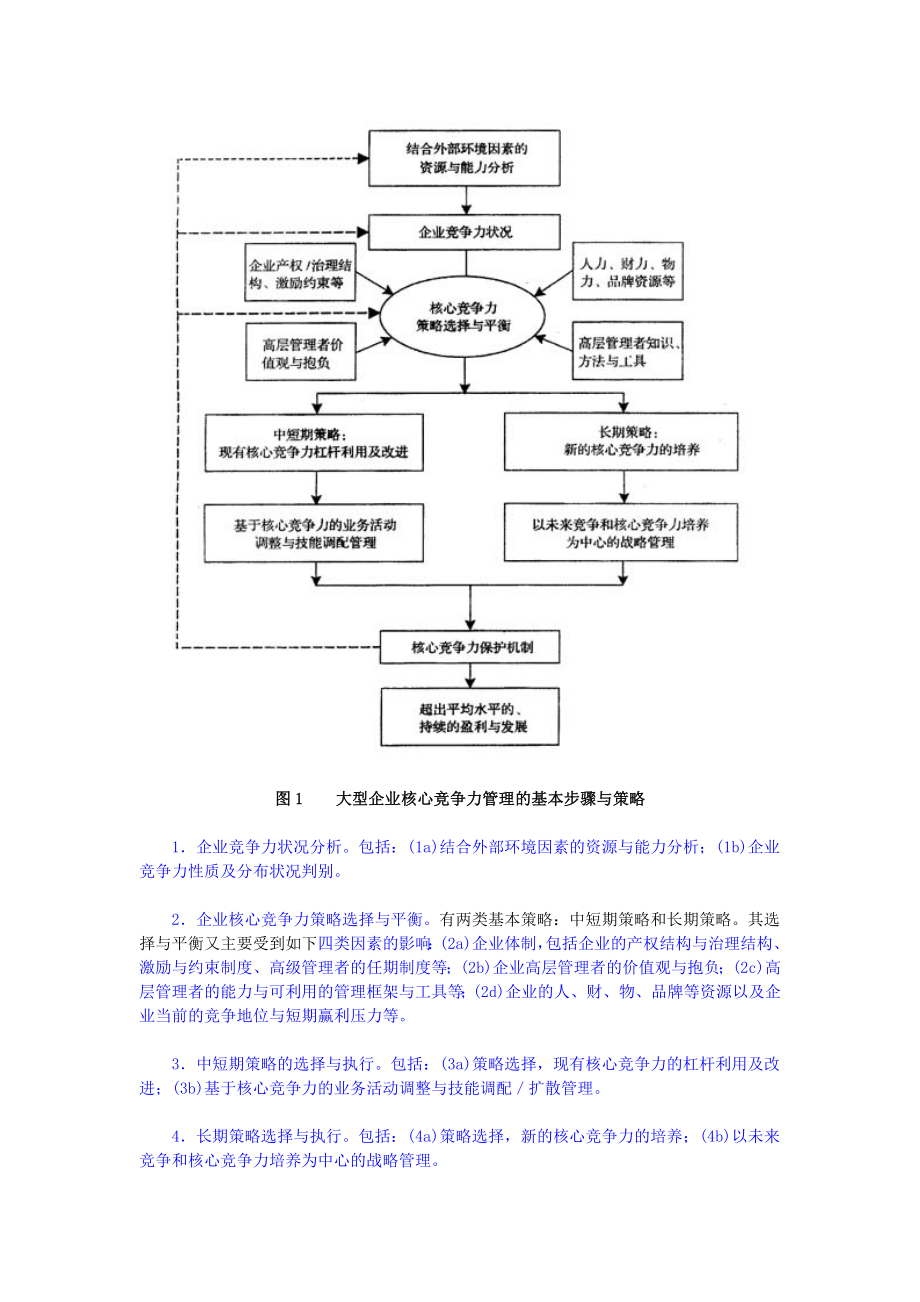 大型企业核心竞争力管理：策略框架与主要工具.doc_第2页