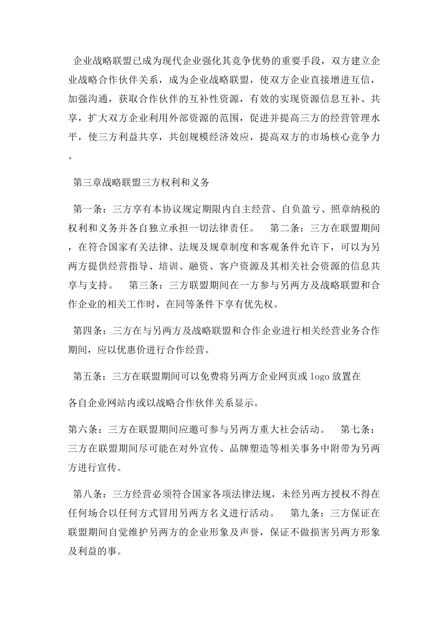 战略联盟协议书(1).docx_第2页