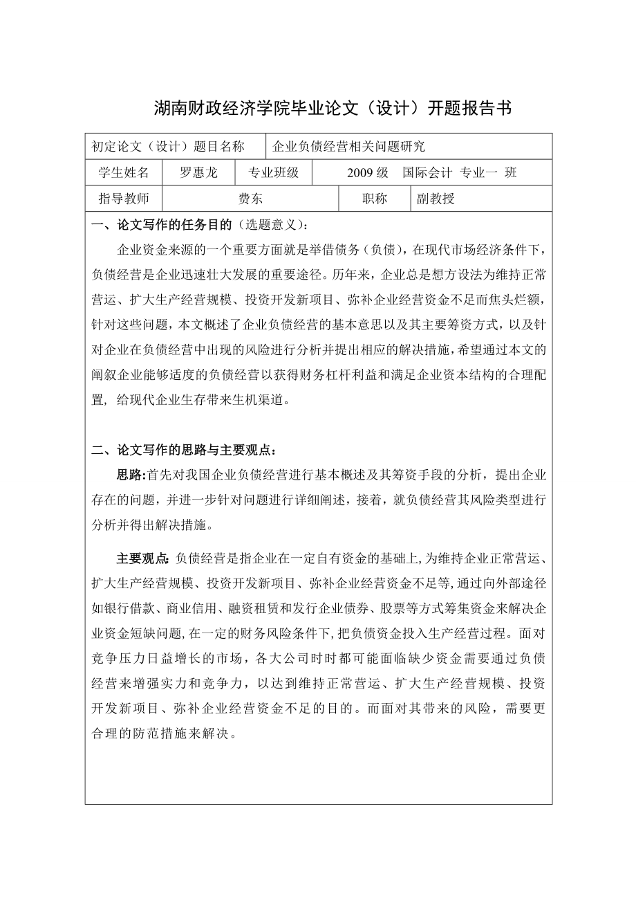 企业负债经营相关问题研究正稿.doc_第2页