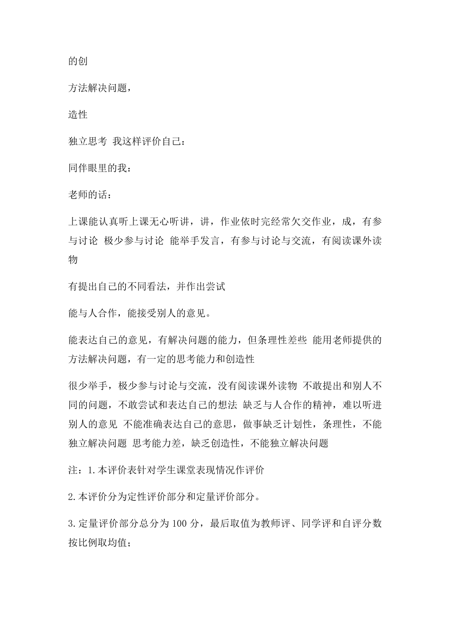 学生学习评价量规评价表.docx_第2页