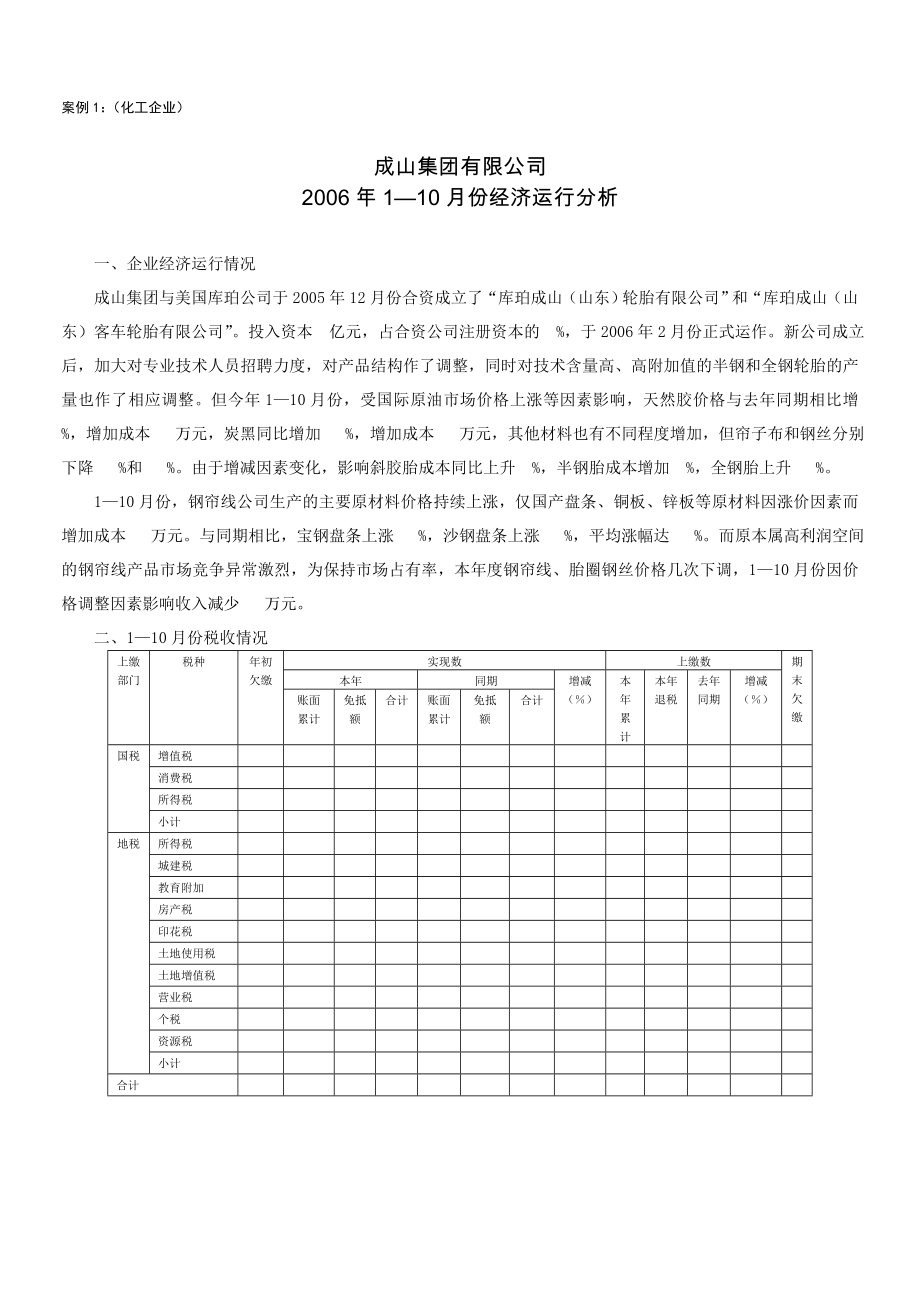 企业经济运行分析提纲和范例.doc_第2页