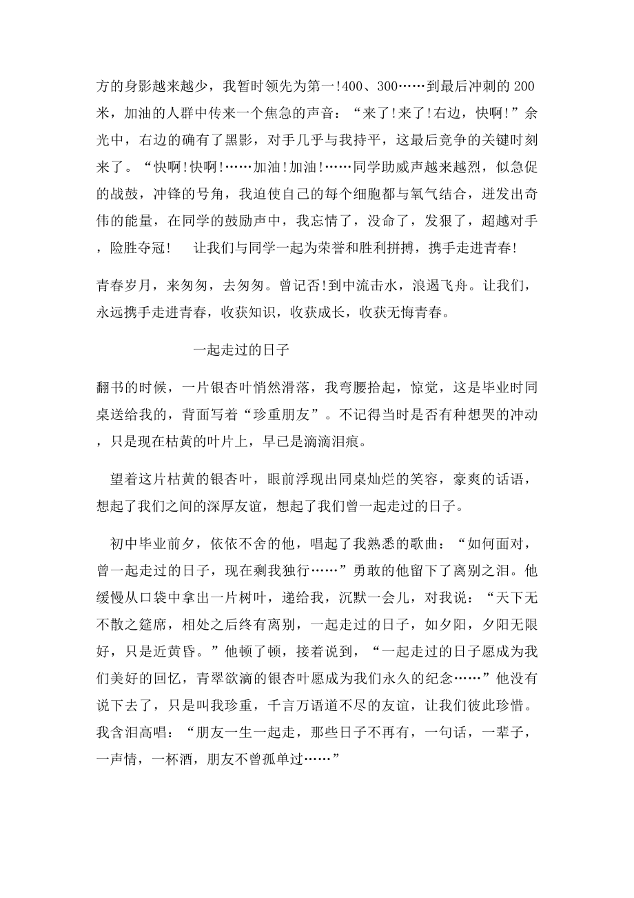 我们携手走过青春.docx_第2页