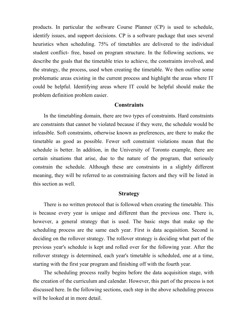 计算机外文翻译定义建模和求解一个真正的大学课程表问题.doc_第2页