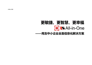 U8AllinOne用友中小企业全面信息化解决方案.doc