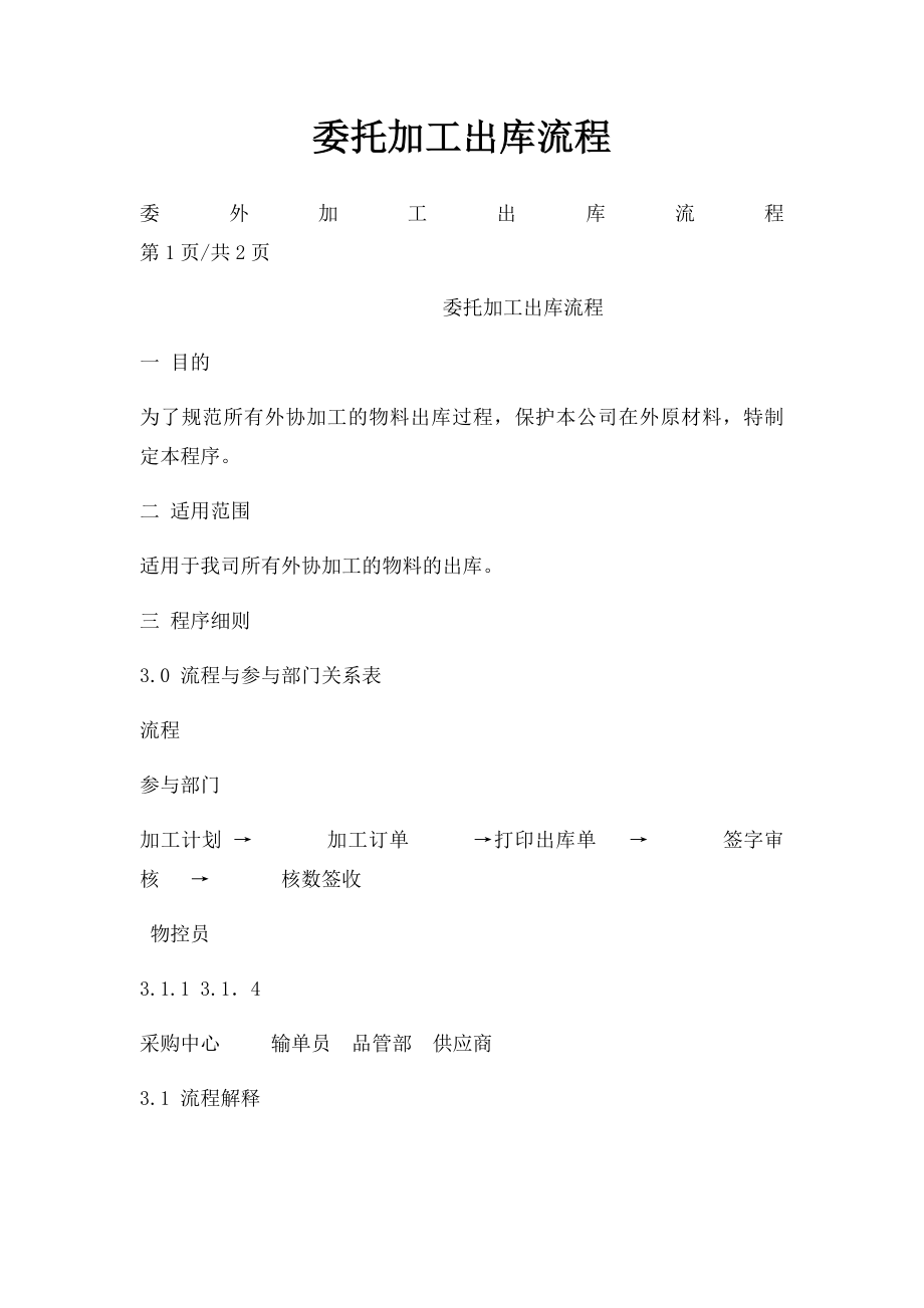 委托加工出库流程.docx_第1页