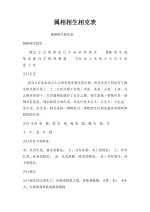 属相相生相克表.docx