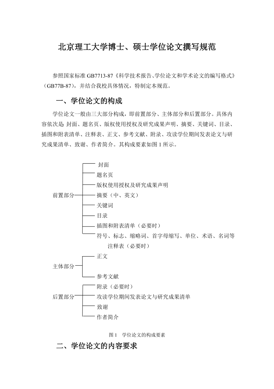北京理工大学博士,硕士学位论文撰写规范.doc_第1页