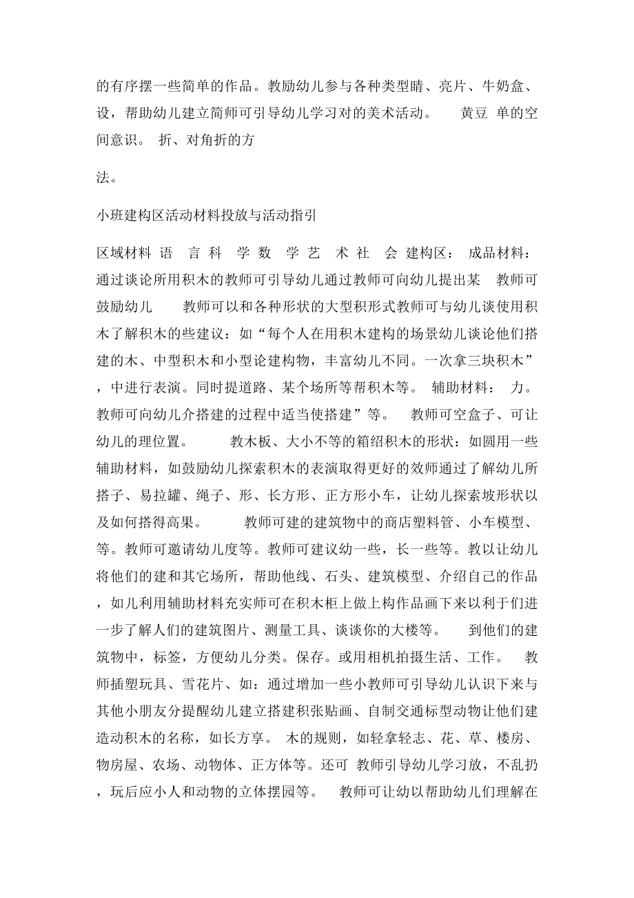 小班美工区活动材料投放与活动指引.docx_第2页