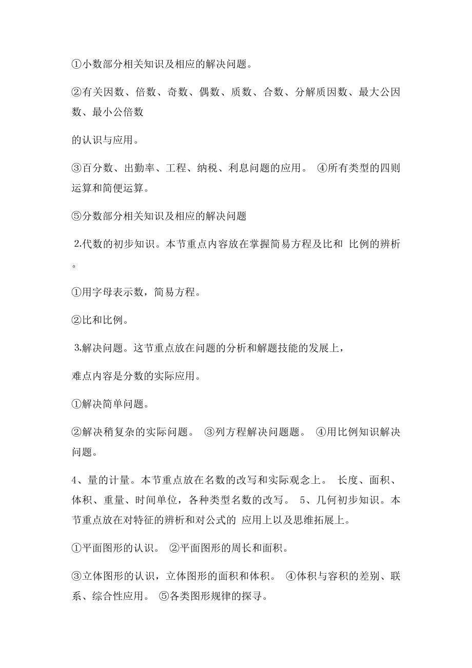 小升初数学复习计划.docx_第3页