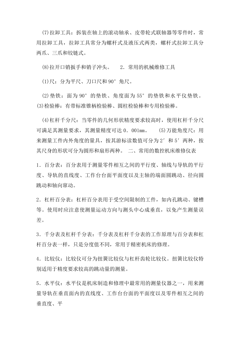 数控机床维修实训报告(1).docx_第2页