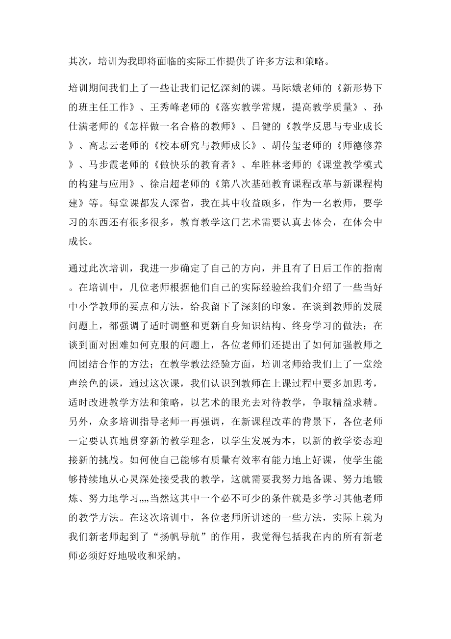 新教师培训个人总结(1).docx_第2页