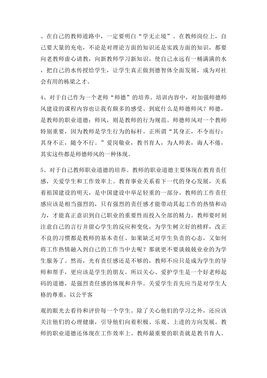 教师继续教育培训心得体会(1).docx_第2页