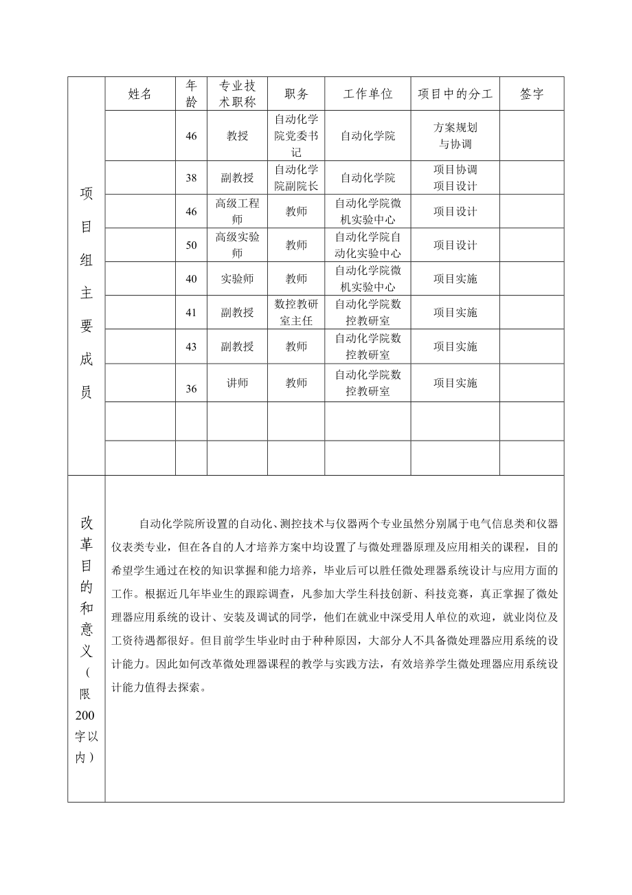 南京大学教学改革项目立项申请书.doc_第3页