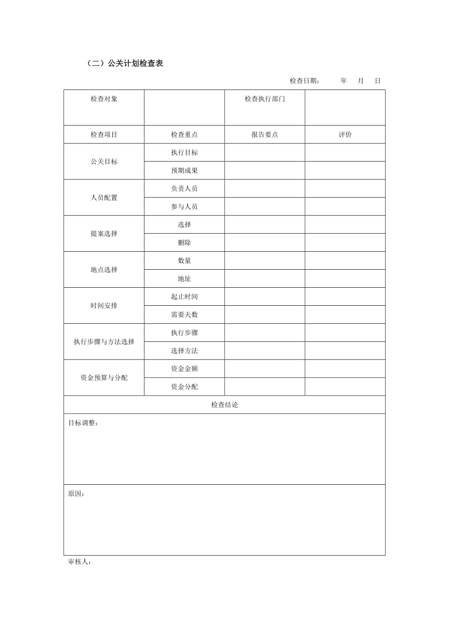 企业公关管理实用表单【含10份实用表格】.doc_第3页