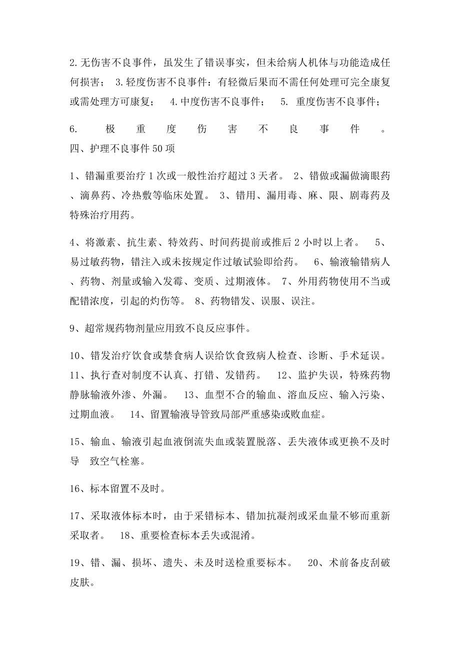 护理不良事件上报相关知识培训记录.docx_第2页