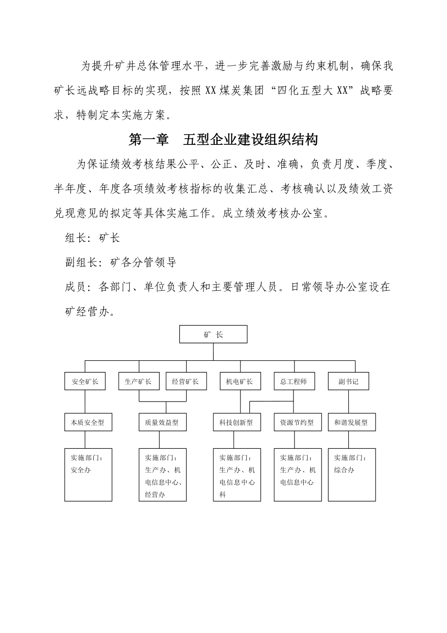 XX煤矿五型企业建设实施方案.doc_第3页