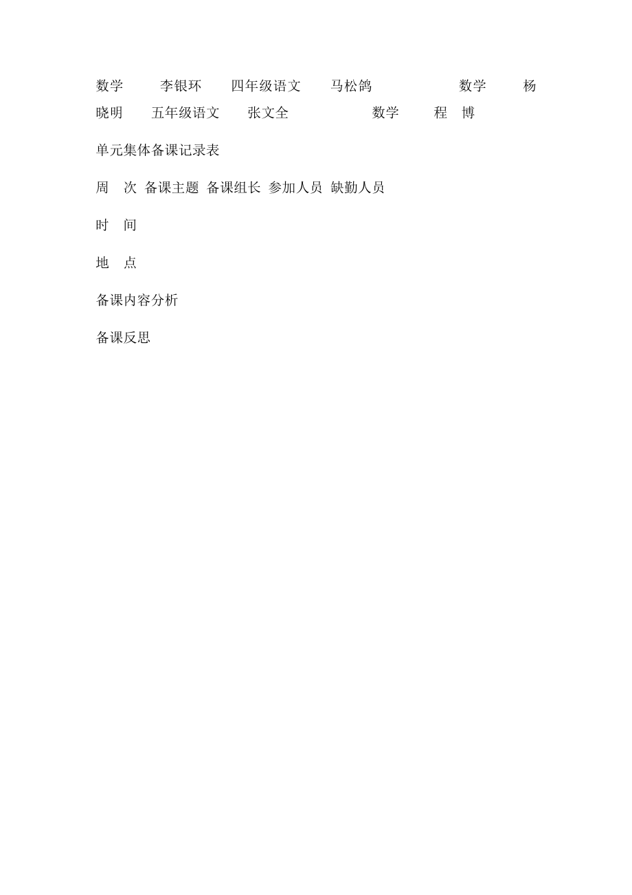 小学集体备课记录表.docx_第3页