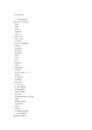 大学生必读书目.doc