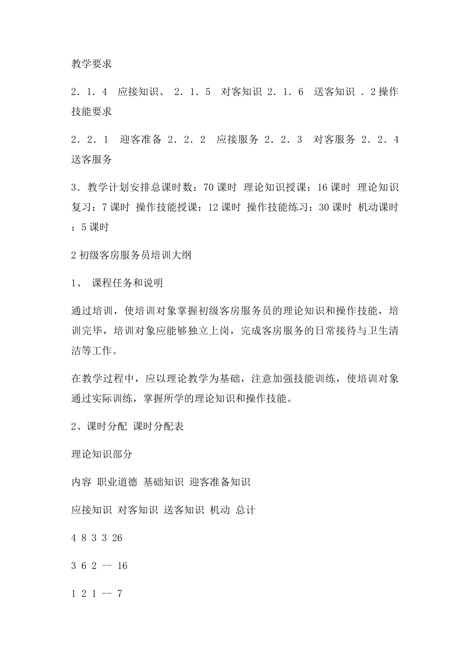 客房服务员培训计划.docx_第2页