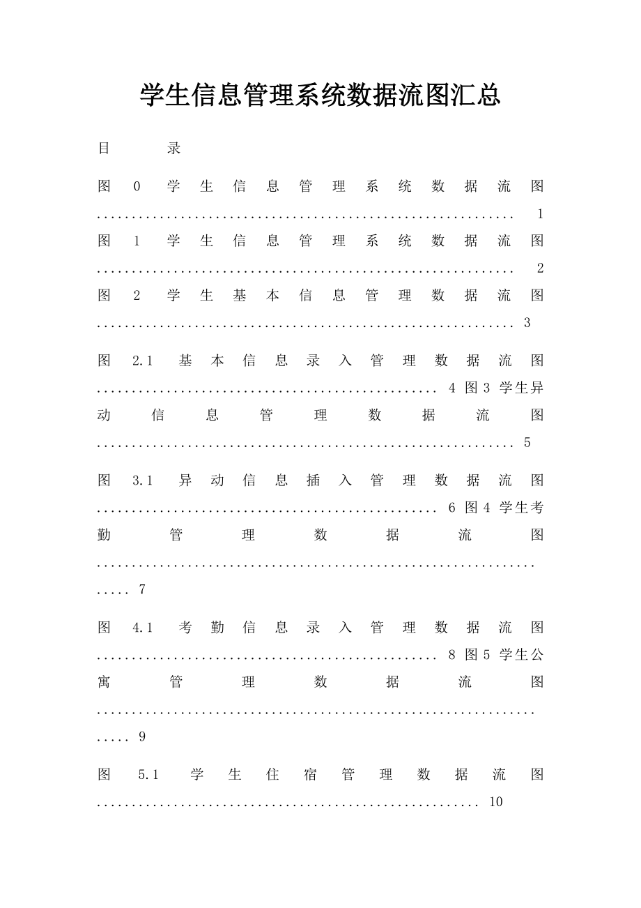 学生信息管理系统数据流图汇总.docx_第1页