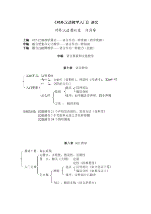 《对外汉语教学入门》讲义.doc