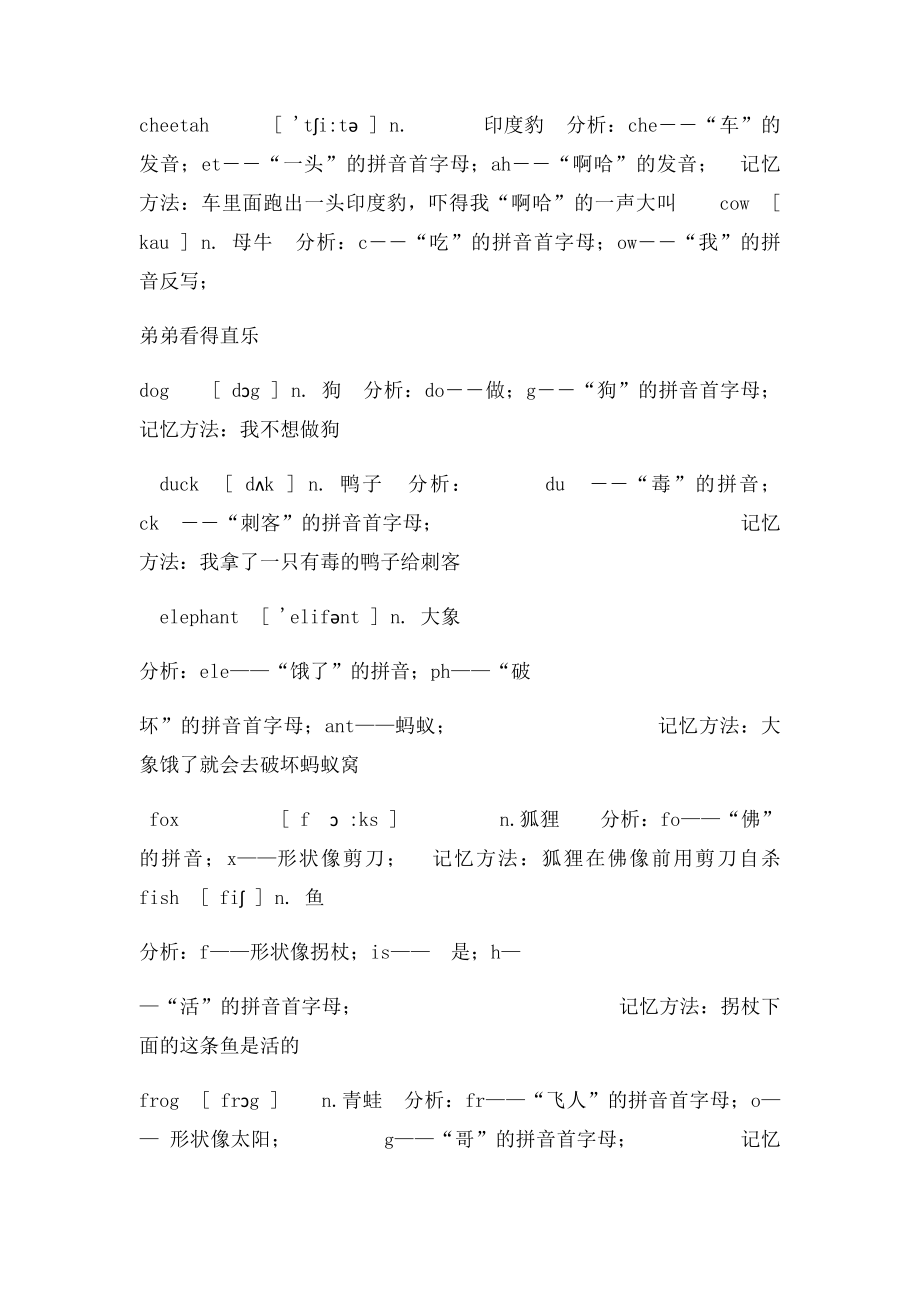 完美小学英语单词图像记忆法(2).docx_第2页