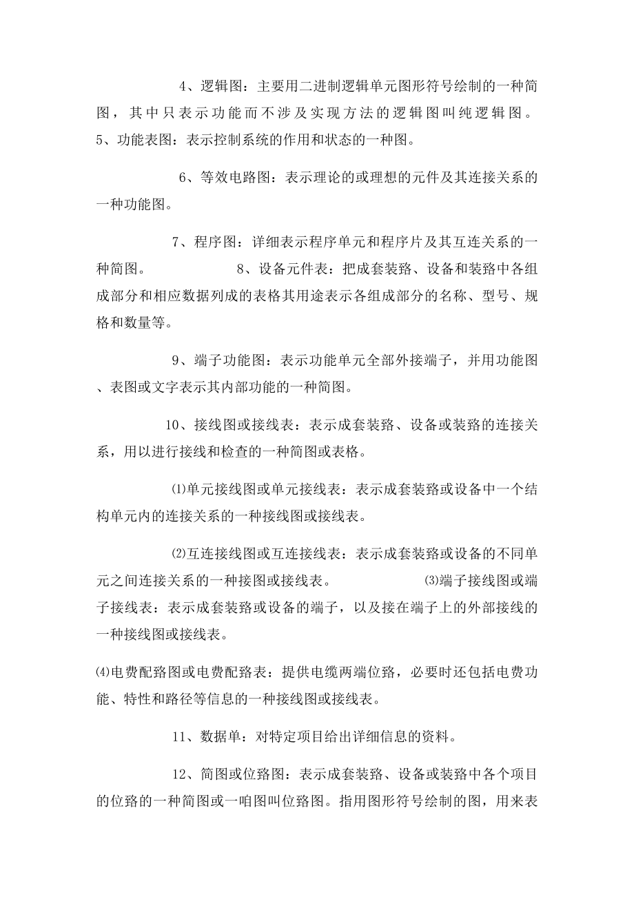 电气图纸制图规范及电气图纸的识读方法.docx_第2页