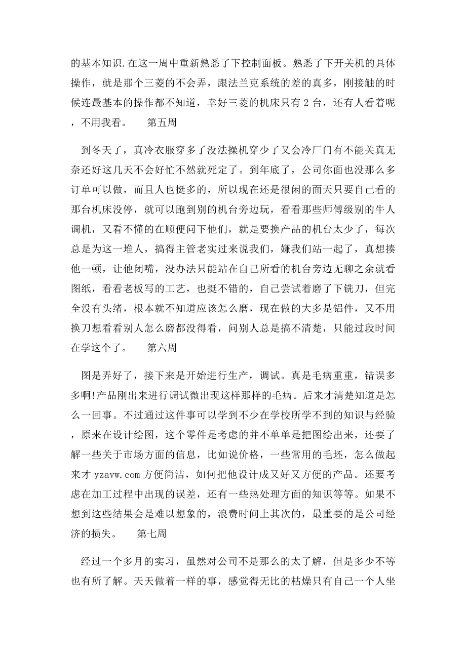 毕业生工厂实习周记大全.docx_第2页