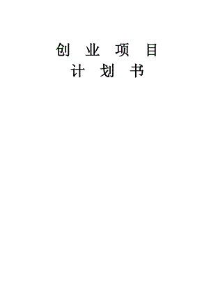 日常百货、电子产品、五金建材、日常洗涤用品商贸公司创业计划书.doc