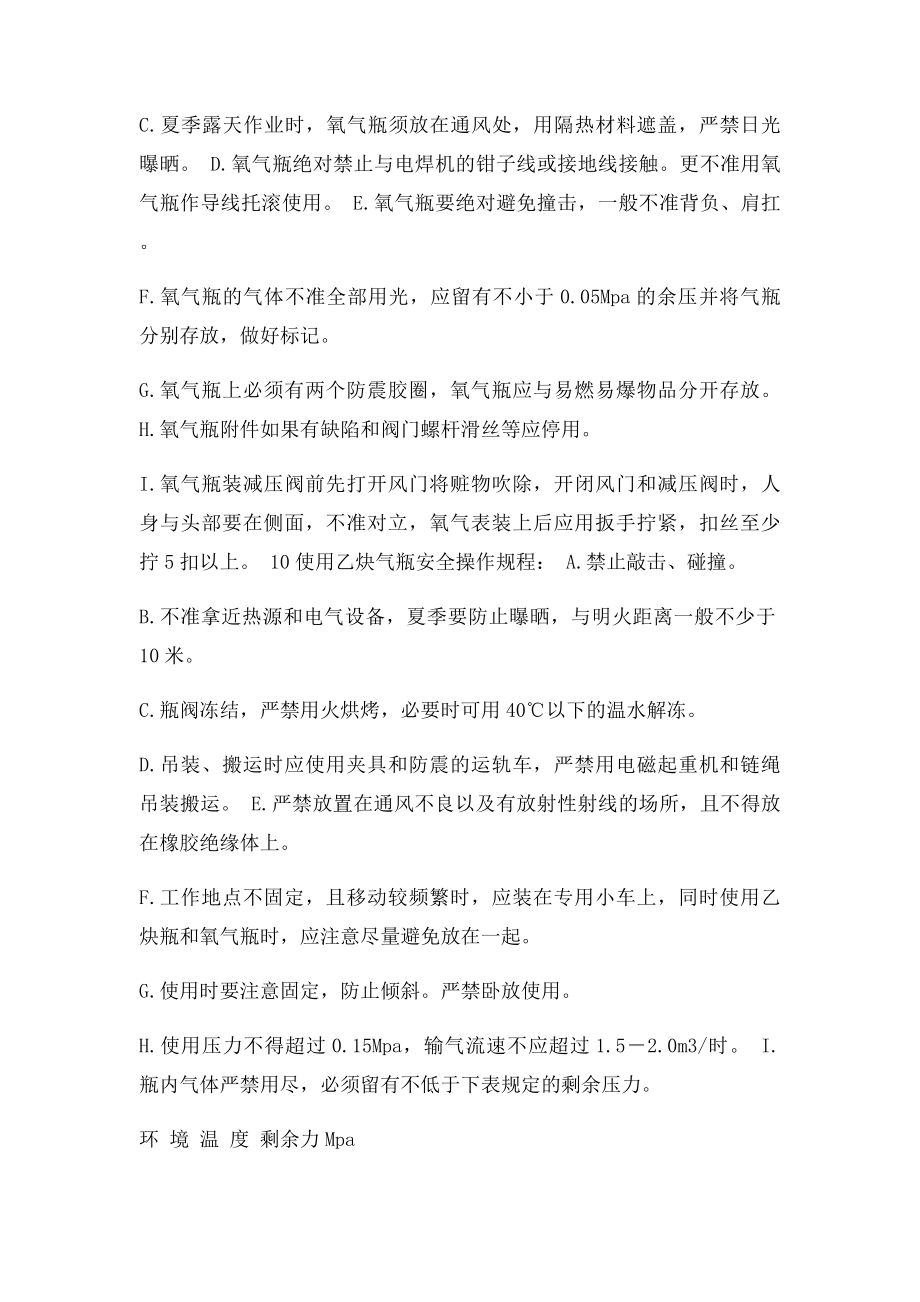 气焊工安全操作规程.docx_第2页