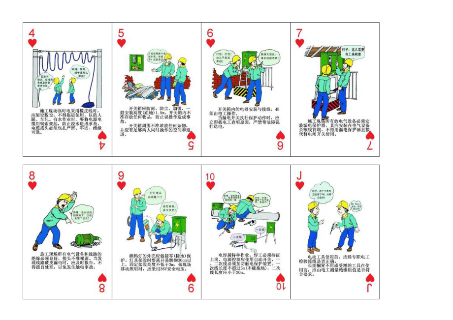 安全生产知识宣传扑克牌.doc_第3页