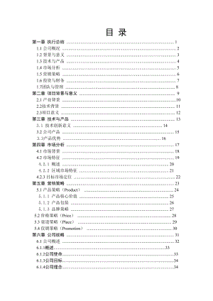 创文智能玩具文化有限公司创业计划书.doc