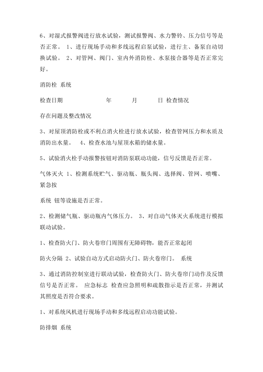 消防周,月,季检查表.docx_第2页