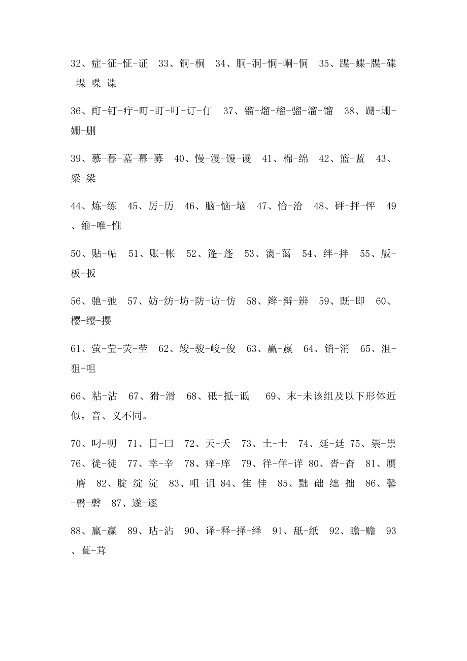 汉字的比较记忆.docx_第2页