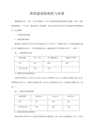 班组建设的现状与对策.doc