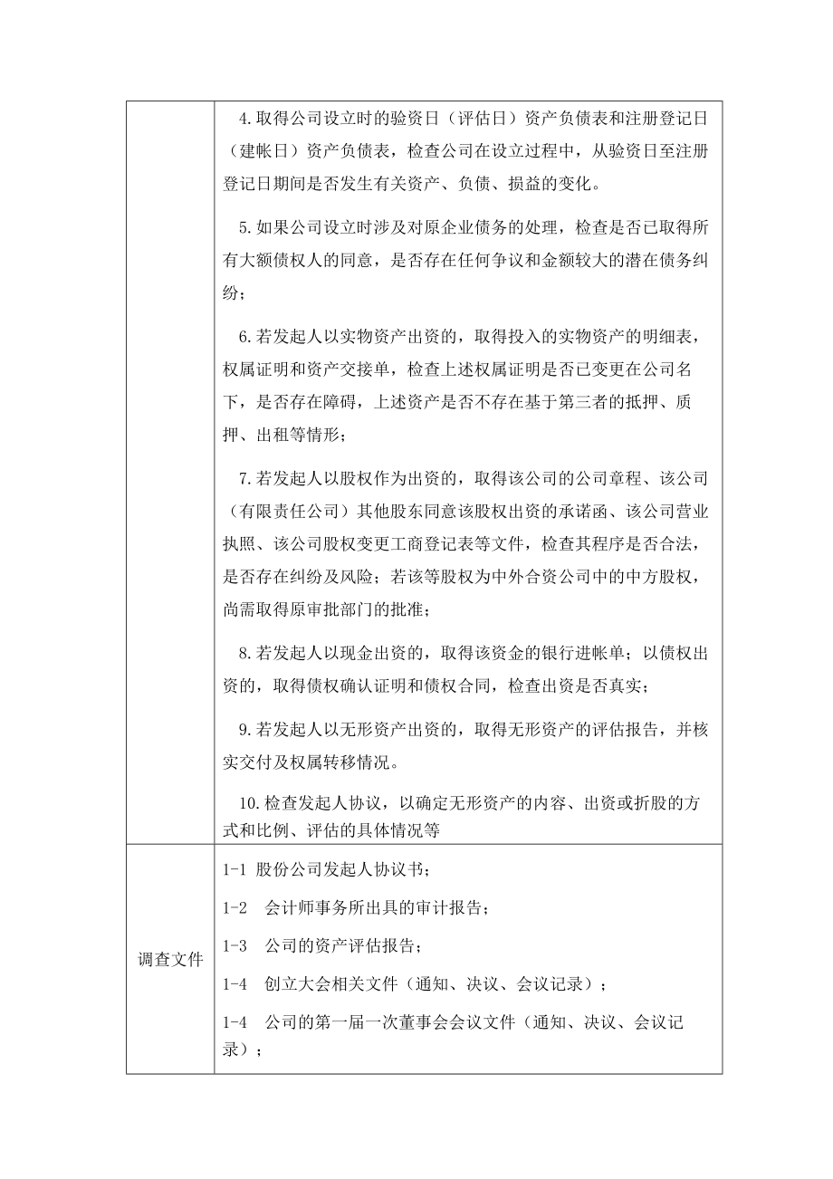 尽职调查部分调查内容及程序.docx_第2页