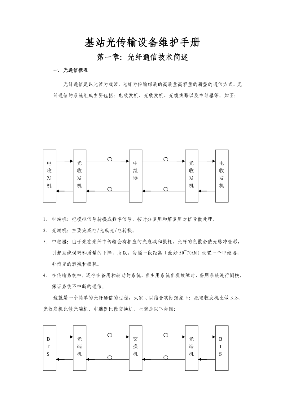 基站光传输设备维护手册.doc_第1页